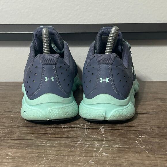 Under Armour Micro G Assert 6 Women's Running Shoes Size 7.5 (Youth 6) Blue - Picture 4 of 8